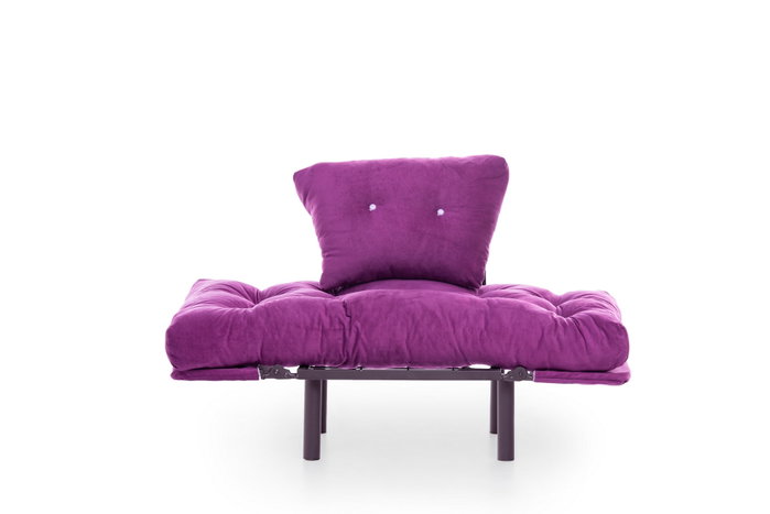 Atelier Del Sofa Nitta Single - Púrpura